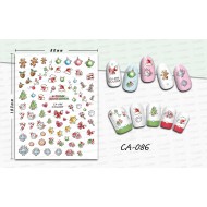 3D Nail Stickers - CA-086